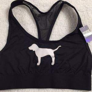 NWT pink sports bra